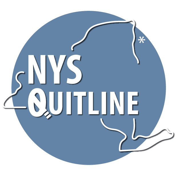New York State Smokers Quitline logo